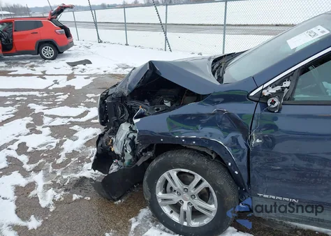 2018 GMC Terrain Sle from USA, damaged, VIN 3GKALTEV9JL244482